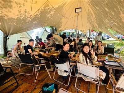 山東陵柯産業グループの春の外出